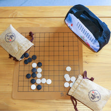 Load image into Gallery viewer, Portable Go Game Set with Single Convex Ceramic Stone 169pcs