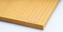 Load image into Gallery viewer, SongYun Double-sided Kaya Wood Jointed and Carved 1.18 inch board: 19x19 Go Game Board, Chinese chess on the reverse