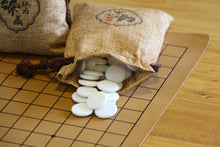 Load image into Gallery viewer, Portable Go Game Set with Single Convex Ceramic Stone 169pcs