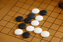 Load image into Gallery viewer, Portable Go Game Set with Single Convex Ceramic Stone 169pcs