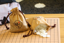 Load image into Gallery viewer, Portable Go Game Set with Single Convex Glazed Jizi Stone 361pcs