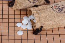 Load image into Gallery viewer, Portable Go Game Set with Single Convex Glazed Jizi Stone 361pcs