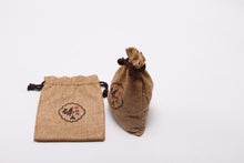 Load image into Gallery viewer, Linen Go Stones Storage bag set of 2