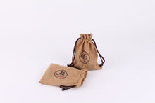 Load image into Gallery viewer, Linen Go Stones Storage bag set of 2