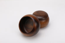 Load image into Gallery viewer, Walnut Wood Go Game Bowl Set of 2