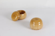 Load image into Gallery viewer, Bamboo Go Game Bowl High Lid Set of 2