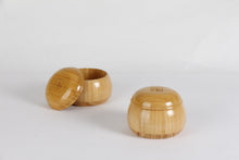 Load image into Gallery viewer, Bamboo Go Game Bowl High Lid Set of 2