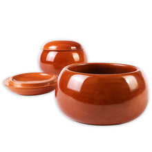 Load image into Gallery viewer, Beech wood solid wood Go bowl Set of 2