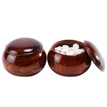 Load image into Gallery viewer, Pine Wood Go Game Bowl Set of 2