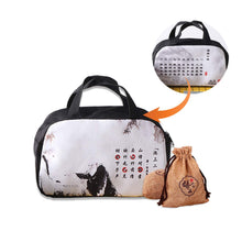 Load image into Gallery viewer, Portable Go Game Set with Double Convex Glazed Jizi Stone 361pcs