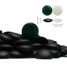 Load image into Gallery viewer, Portable Go Game Set with Double Convex Glazed Jizi Stone 361pcs