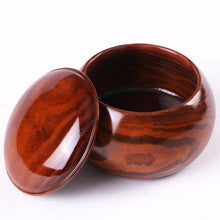 Load image into Gallery viewer, Pine Wood Go Game Bowl Set of 2