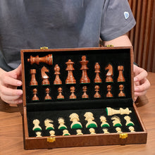 Load image into Gallery viewer, Solid‑wood chess set

