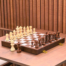 Load image into Gallery viewer, Solid‑wood chess set
