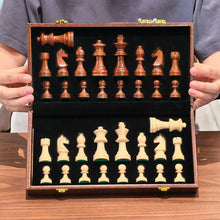 Load image into Gallery viewer, Solid‑wood chess set

