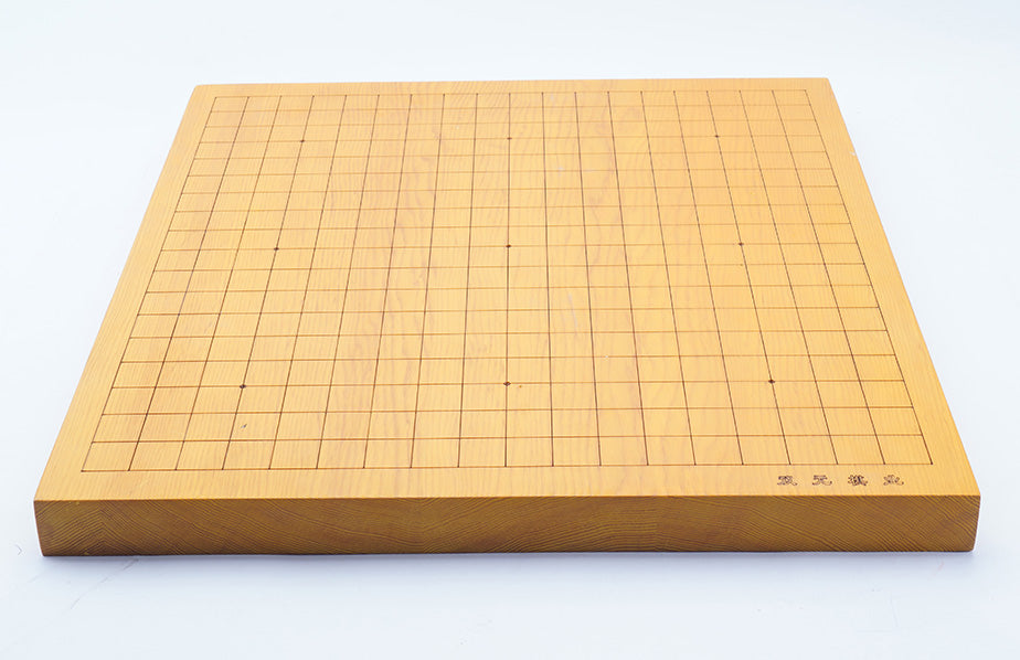 SongYun Double-sided Kaya Wood Jointed and Carved 1.18 inch board: 19x19  Go Game Board, Chinese chess on the reverse