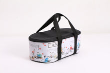 Load image into Gallery viewer, Songyun Portable hand-sewn Weiqi can bag storage bag easy to carry black and white color matching

