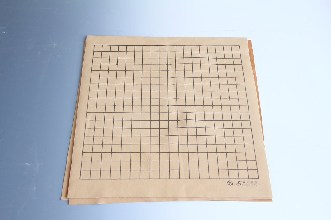 SongYun Double-sided faux leather board: Go on one side, Chinese chess on the reverse