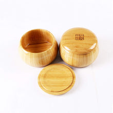 Load image into Gallery viewer, SongYun Go Set with Reversible 19x19 / 13x13 Go Game Set Bamboo Board with 361 Single Convex Ceramic Stones Bamboo Bowl Bundle Bag Weqi Games
